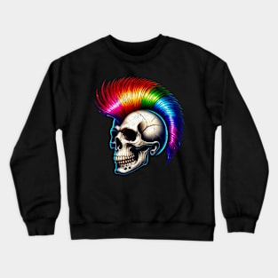 Rainbow Mohawk Crewneck Sweatshirt